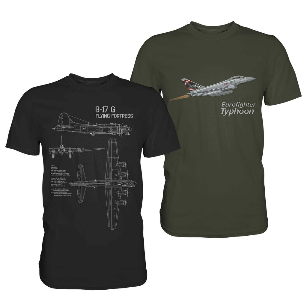 Beispielbild mit Flugzeug und Hubschrauber T-Shirts