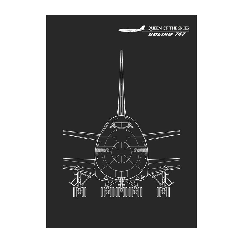 Boeing 747 Jumbo "Queen of the Skies" Poster