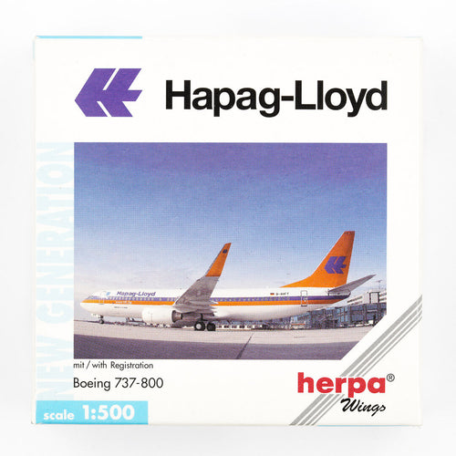 Herpa - 1:500 Boeing 737-800 Hapag Lloyd