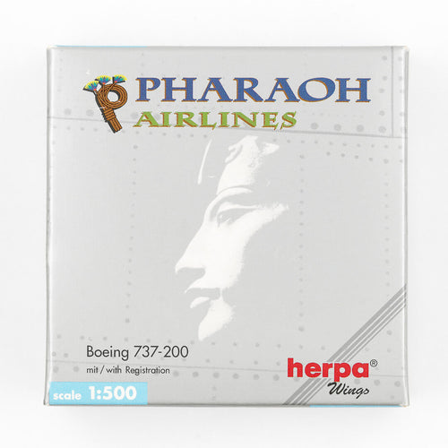 Herpa - 1:500 Boeing 737-200 Pharaoh Airlines | Yesterday Series