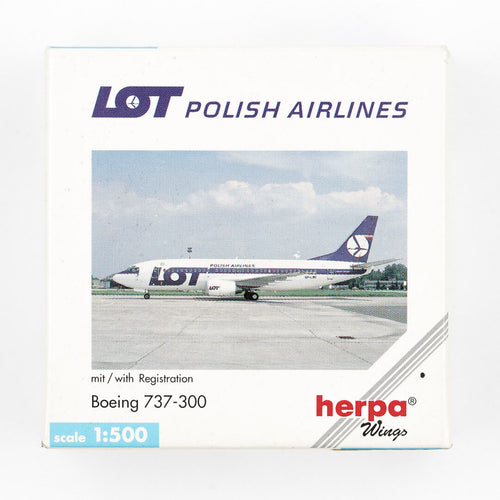 Herpa - 1:500 Boeing 737-300 LOT Polish Airlines
