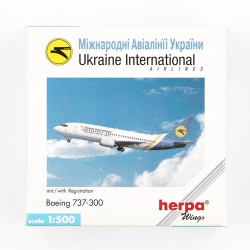Herpa - 1:500 Boeing 737-300 Ukraine International Airlines