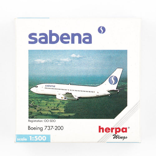 Herpa - 1:500 Boeing 737-200 Sabena