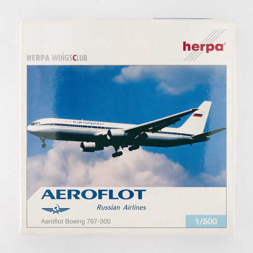 Herpa - 1:500 Boeing 767-300 Aeroflot | Limited Edition | NG