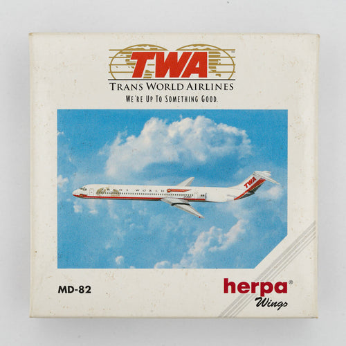 Herpa - 1:500 McDonnell Douglas MD-82 TWA Trans World Airlines | OG