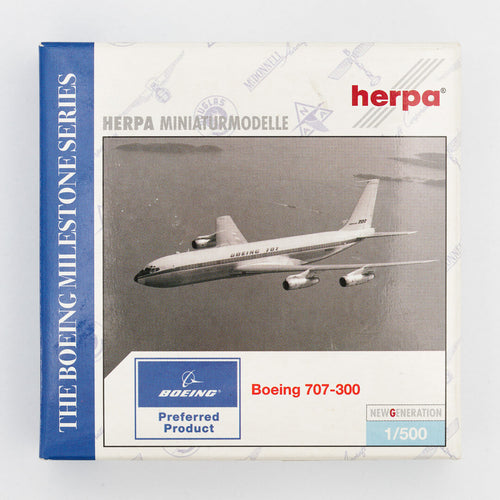Herpa - 1:500 Boeing 707-300 Roll-out Livery | Boeing Milestone Series | NG