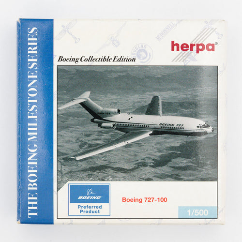 Herpa - 1:500 Boeing 727-100 Roll-out Livery | Boeing Milestone Series | NG