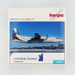Herpa - 1:500 Fokker 50 Flugfelag Islands Limited Edition