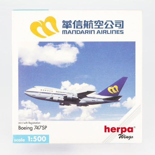 Herpa - 1:500 Boeing 747 SP Mandarin Airlines | OG