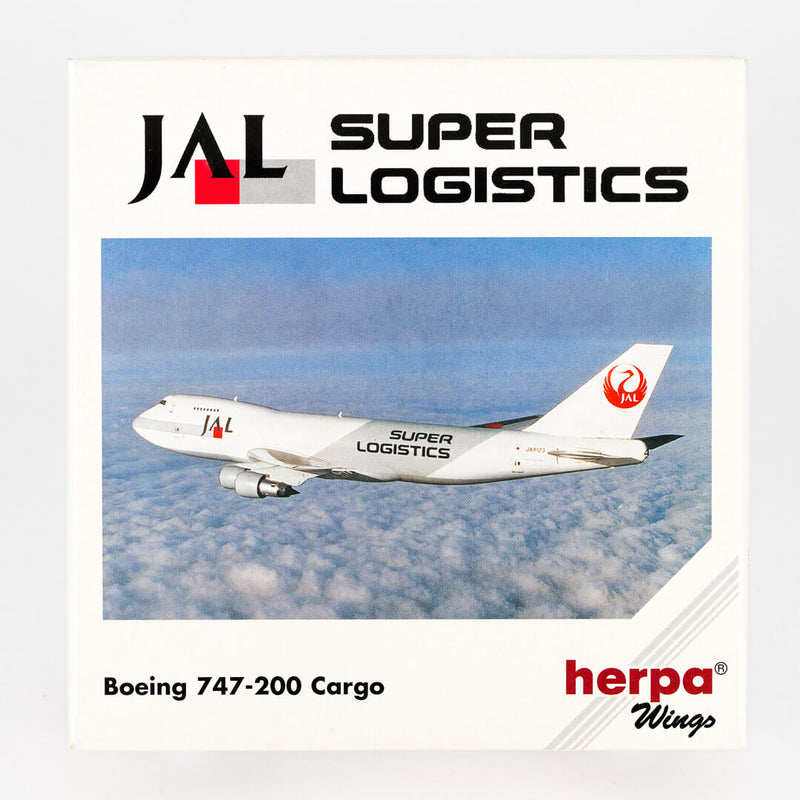 Herpa - 1:500 Boeing 747-200F "Super Logistics" JAL Japan Airlines | OG