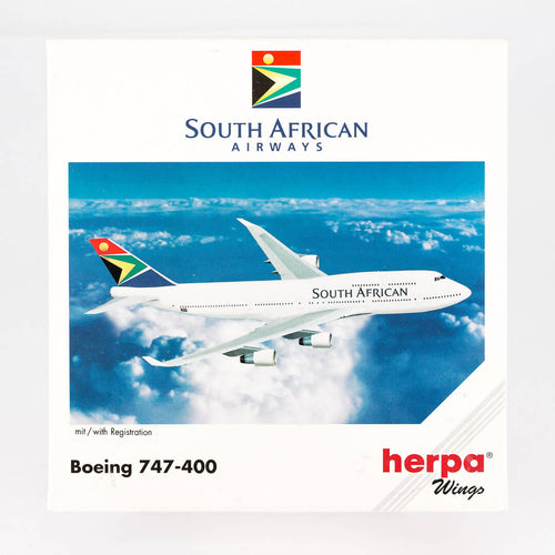 Herpa - 1:500 Boeing 747-400 South African Airways | OG