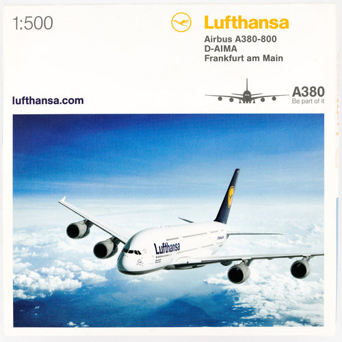 Herpa - 1:500 Airbus A380-800 Lufthansa | Limited Edition | NG