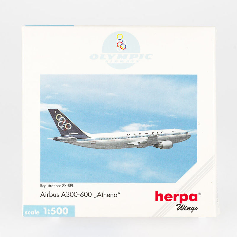 Herpa - 1:500 Airbus A300-600 "Athena" Olympic Airways | OG