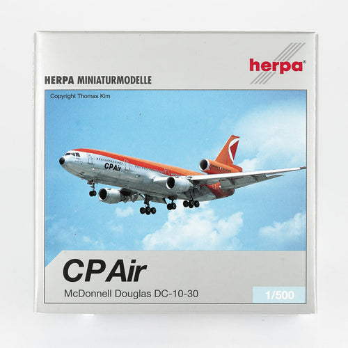 Herpa - 1:500 McDonnell Douglas DC-10-30 CP Air | Yesterday Series | OG