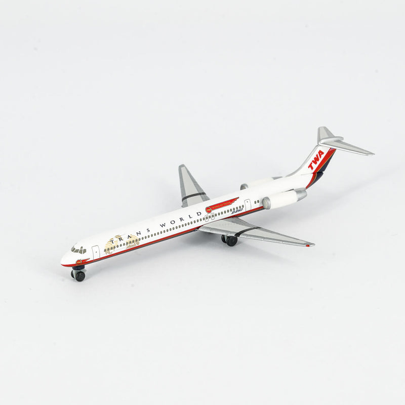 Herpa - 1:500 McDonnell Douglas MD-82 TWA Trans World Airlines | OG