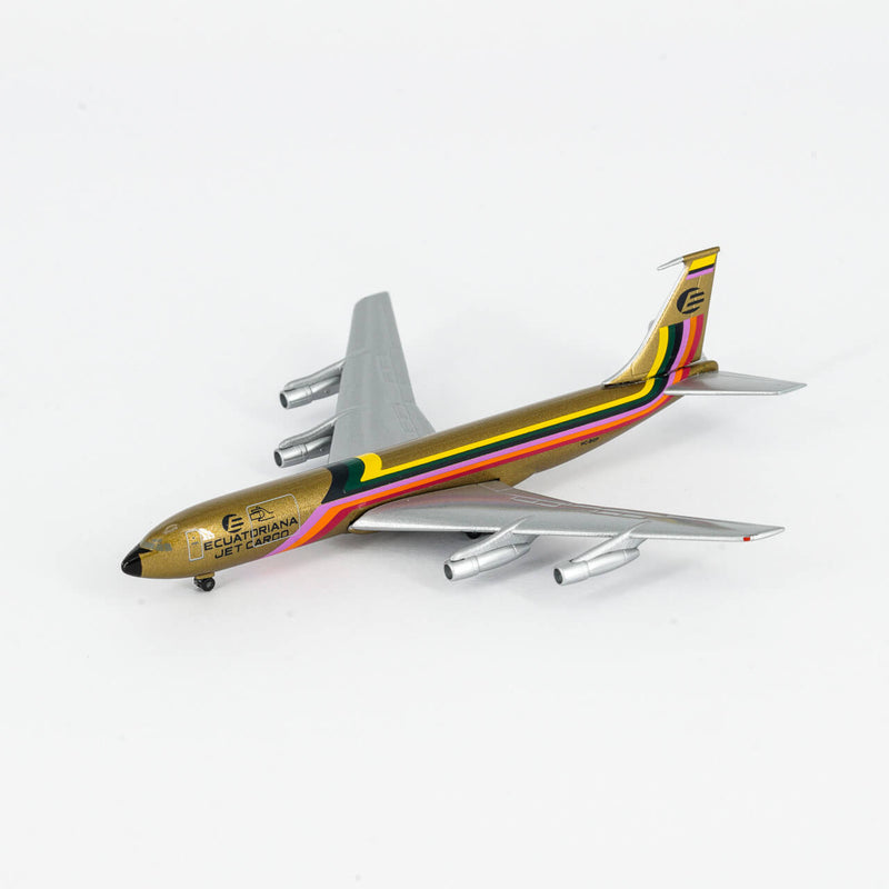 Herpa - 1:500 Boeing 707-300 Ecuatoriana | Yesterday Series Limited Edition | NG