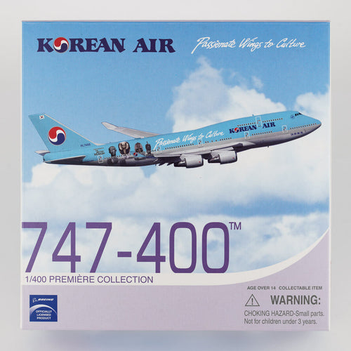 Dragon Wings - 1:400 Boeing 747-400 "Passionate Wings to Culture" Korean Air