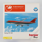 Herpa - 1:400 Boeing 747-400 Northwest Airlines