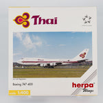 Herpa - 1:400 Boeing 747-400 "The King’s 72nd Celebration" Thai Airways