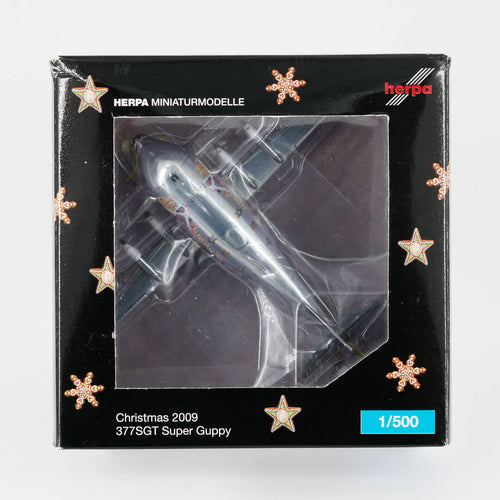 Herpa - 1:500 Aero Spacelines 377-SGT Super Guppy Herpa Wings | Limited Christmas Edition 2009 | NG