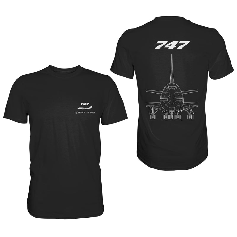 Boeing 747 "Queen of the Skies" Premium T-Shirt