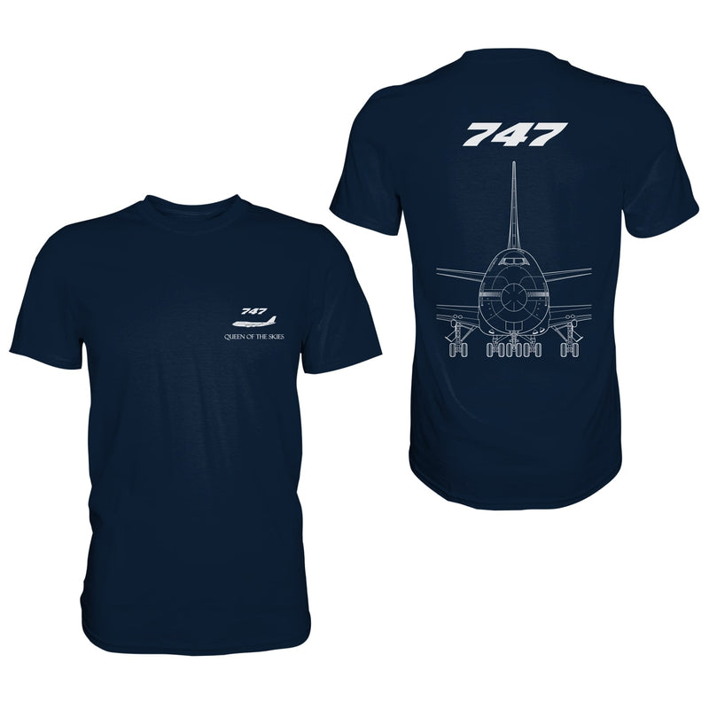 Boeing 747 "Queen of the Skies" Premium T-Shirt