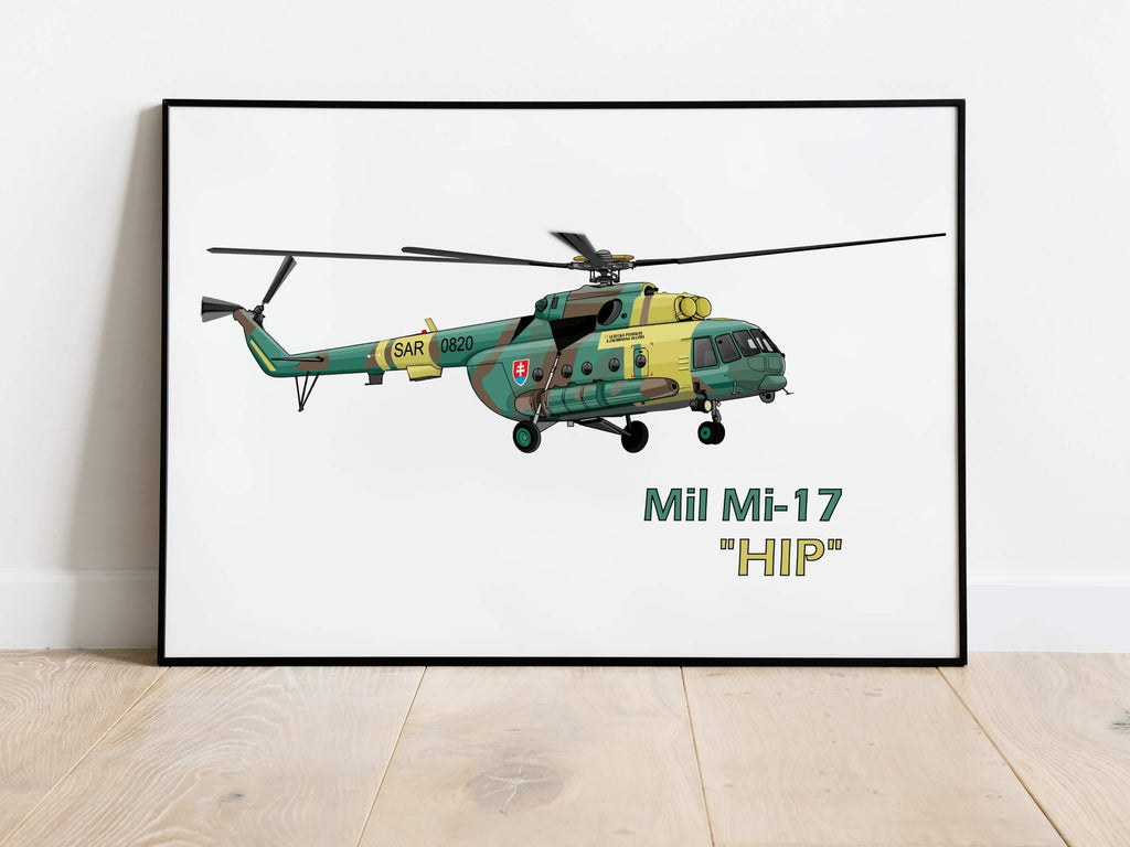 Mil Mi-17 Design Poster Beispielbild / example picture