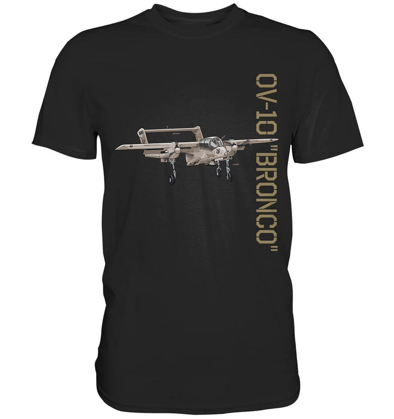 OV10 Bronco Design T Shirt schwarz / black