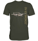 OV10 Bronco Design T Shirt olivgrün / olivegreen