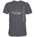 OV10 Bronco Design T Shirt grau / grey
