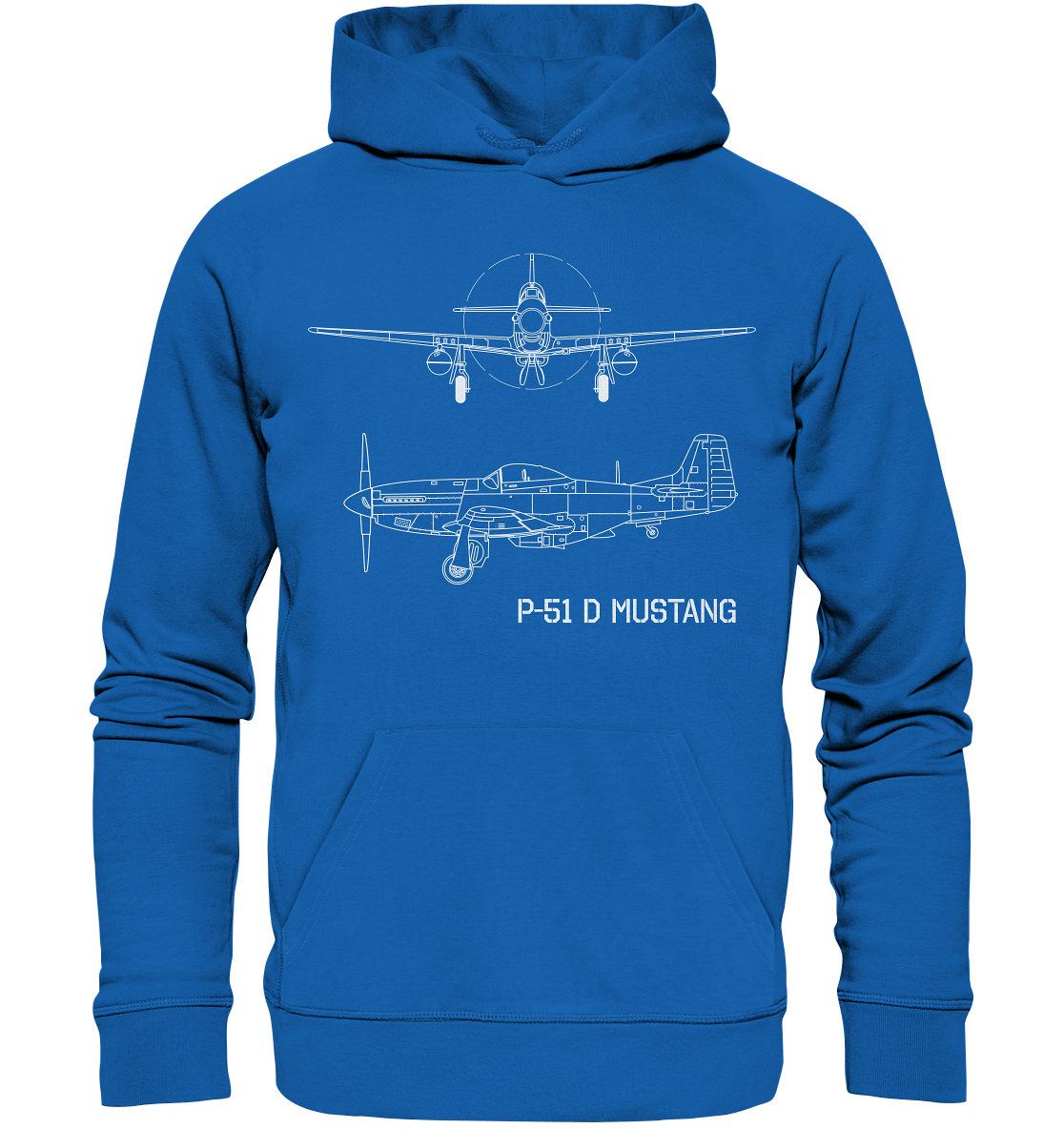 Sweat à Capuche P51 Mustang Pinup WWII - Hommage à L'avion De Chasse Et Aux Pin-up - Coupe Classique, 241 G - Pour Hommes, Fans D'aviation - 13