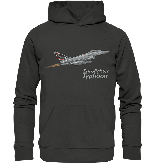 Eurofighter Typhoon Design Hoodie dunkelgrau / dark grey