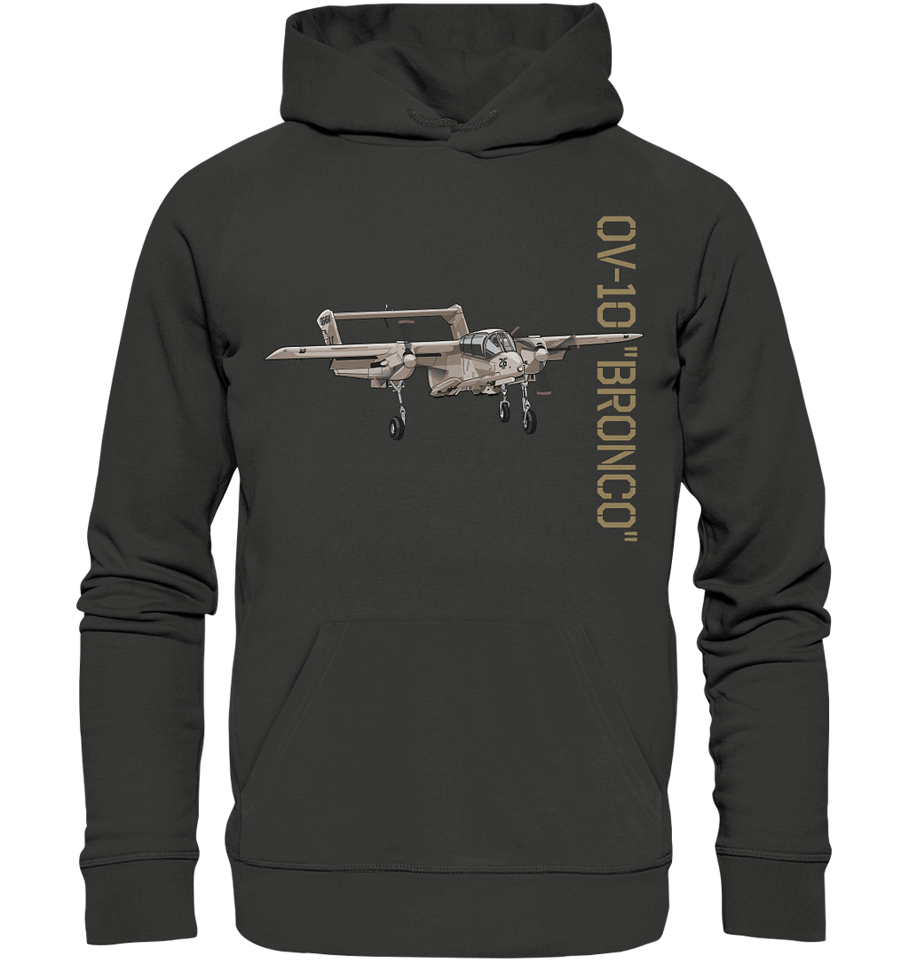 OV10 Bronco Design Hoodie dunkelgrau / dark grey